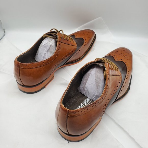 STACY ADAMS Men's Tinsley Wingtip Lace-Up Oxford | 11.5 | NWOB - Picture 5 of 16